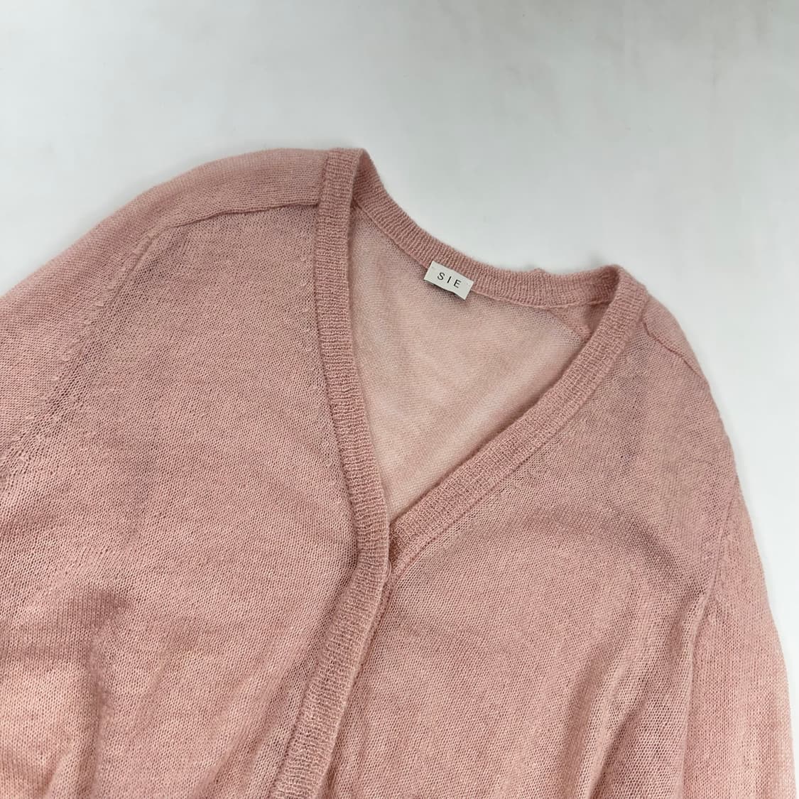 SIE 시에 소프티 루즈 가디건 모브 핑크 상품이미지3