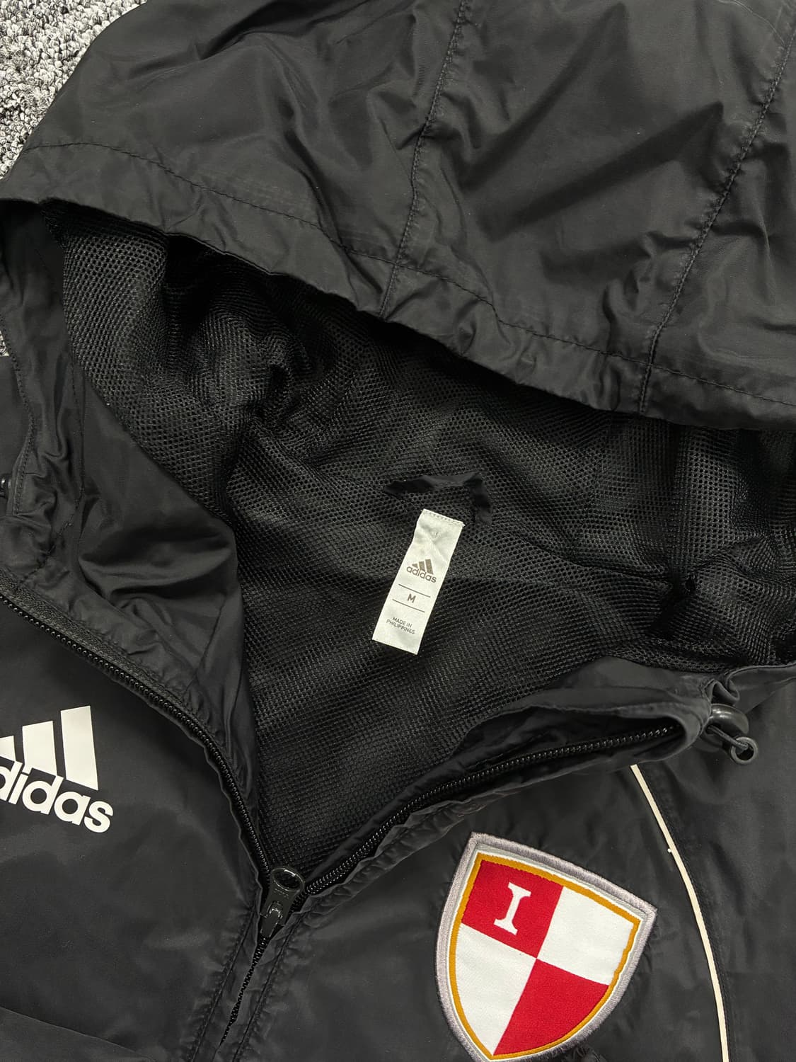 아디다스 부산 아이파크 블랙 바람막이 M 상품이미지5