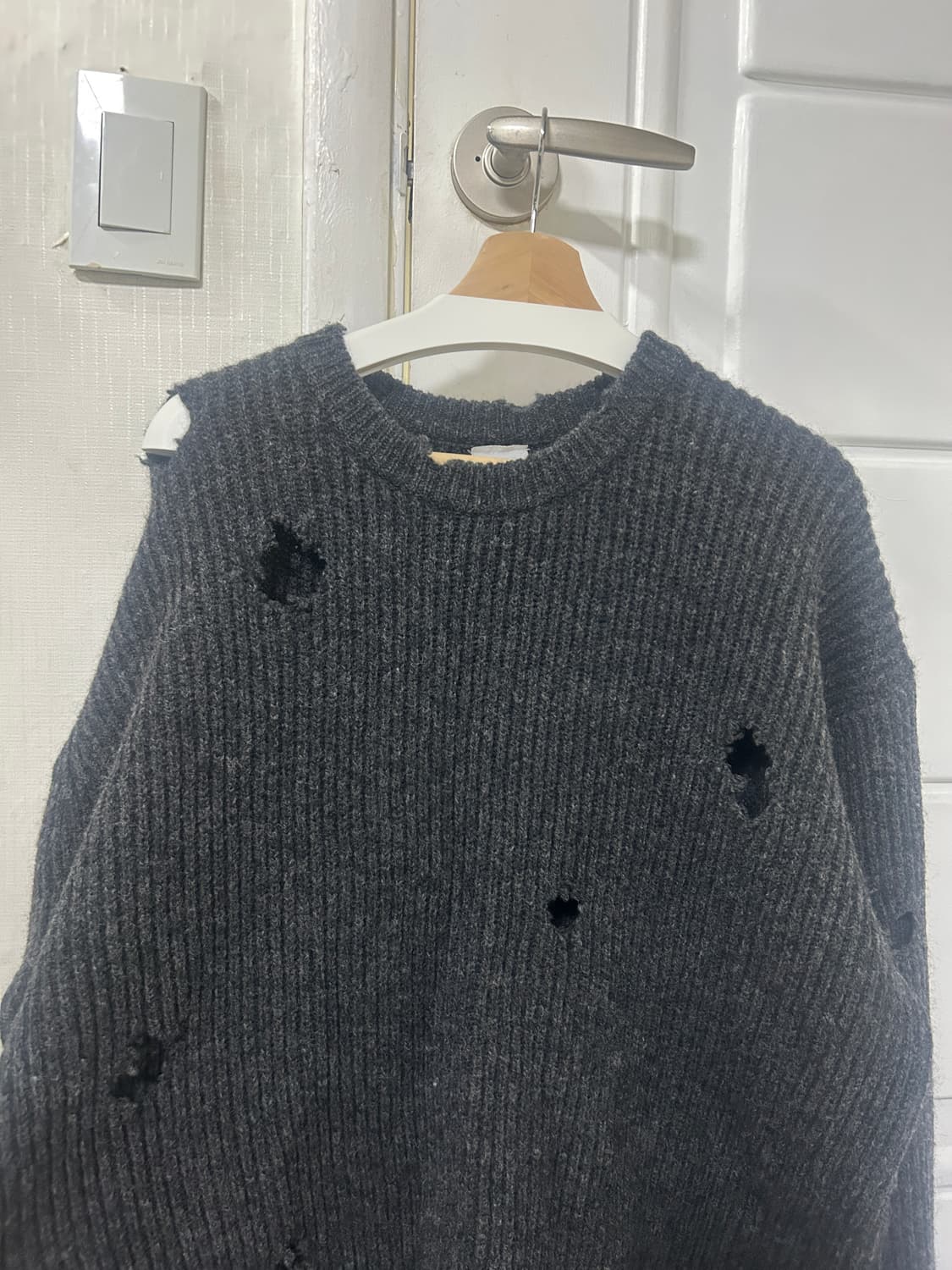 (새상품) STU 디스트로이드 니트 상품이미지5