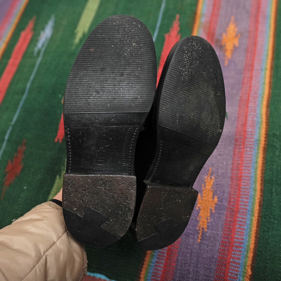 알든 9901 블랙 코토반 플레인 토 더비 5.5D/배리 라스트 상품이미지7