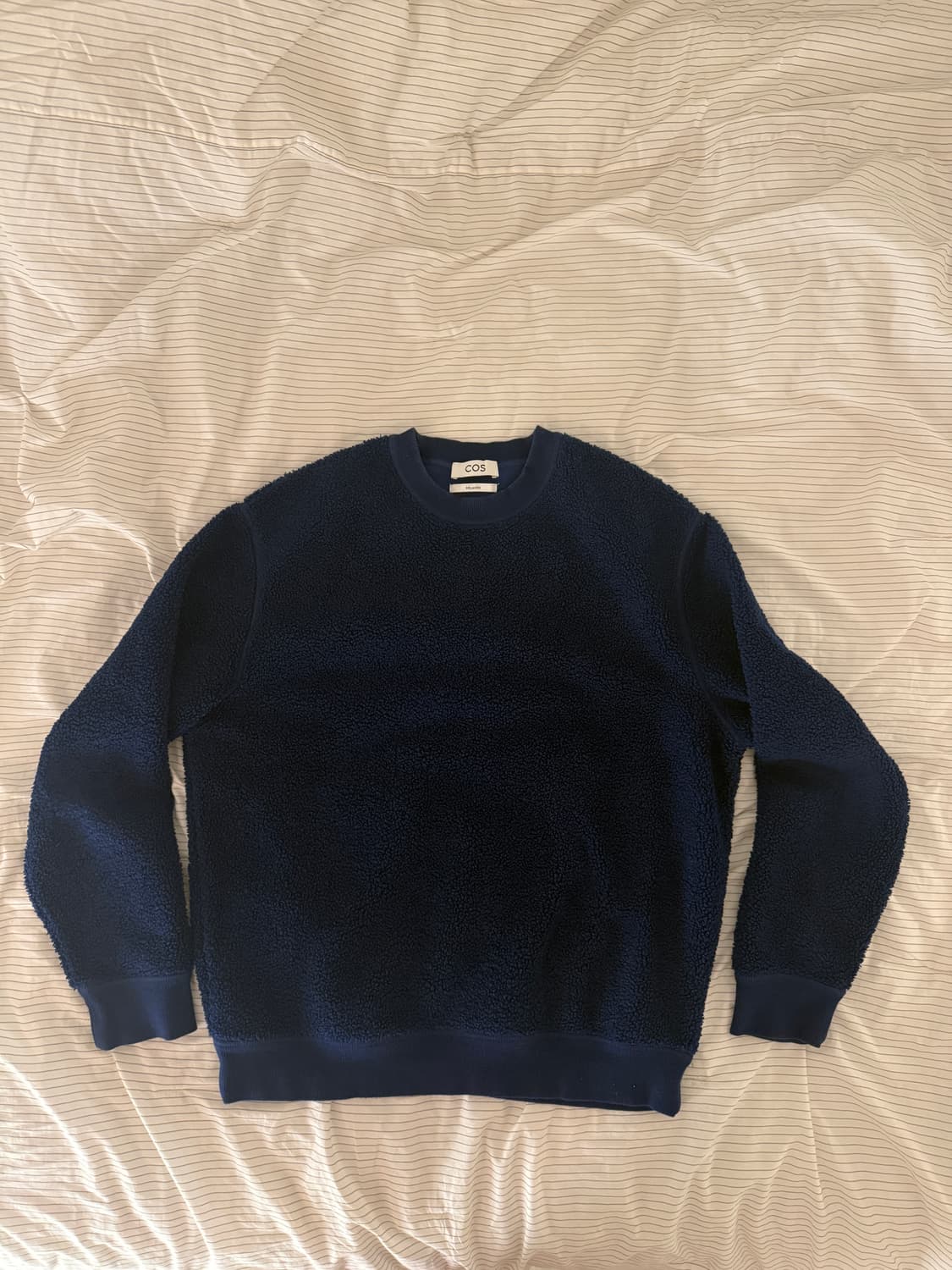 뽀글이 스웻셔츠 Oversized-Fit Teddy Sweatshirt 상품이미지3