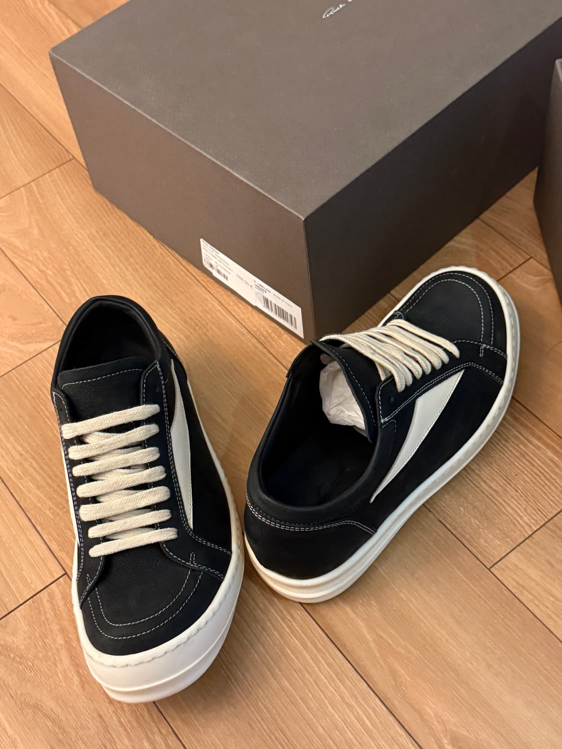 릭오웬스  Drkshdw 반스 여성용 (송아지가죽) 상품이미지8