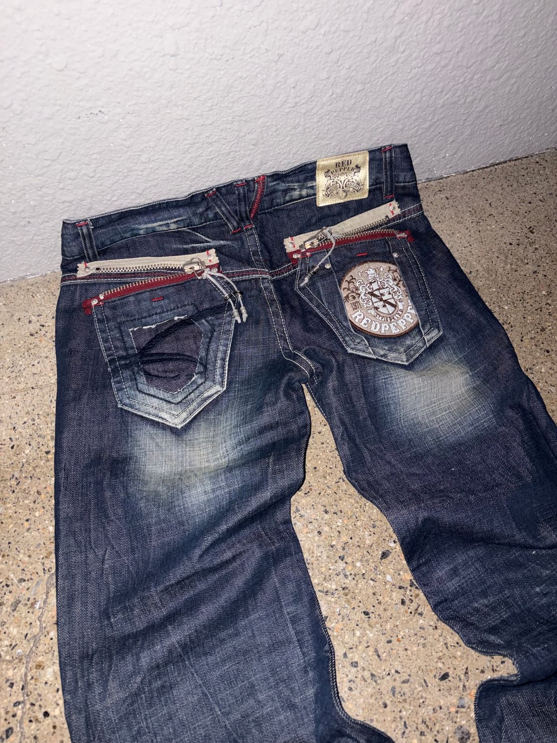 레드페퍼 세미부츠컷 데님팬츠 상품이미지8