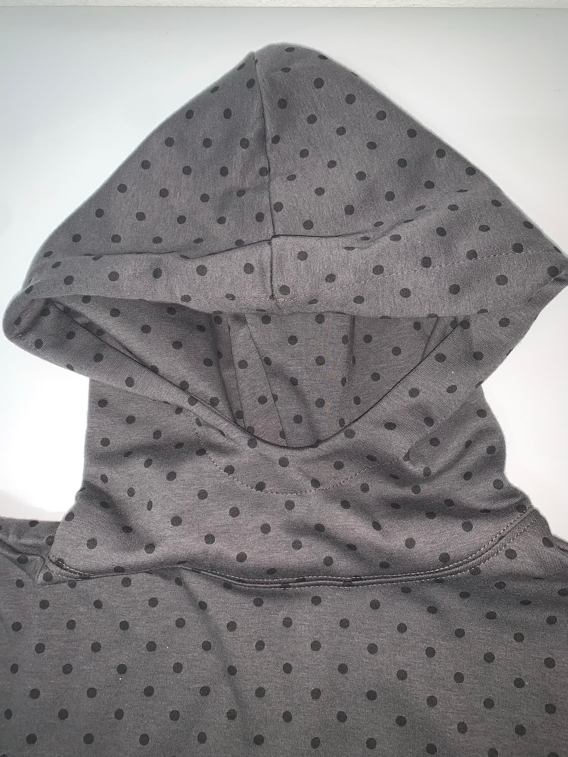 POLKA DOT HOODIE (CHARCOAL) 상품이미지7