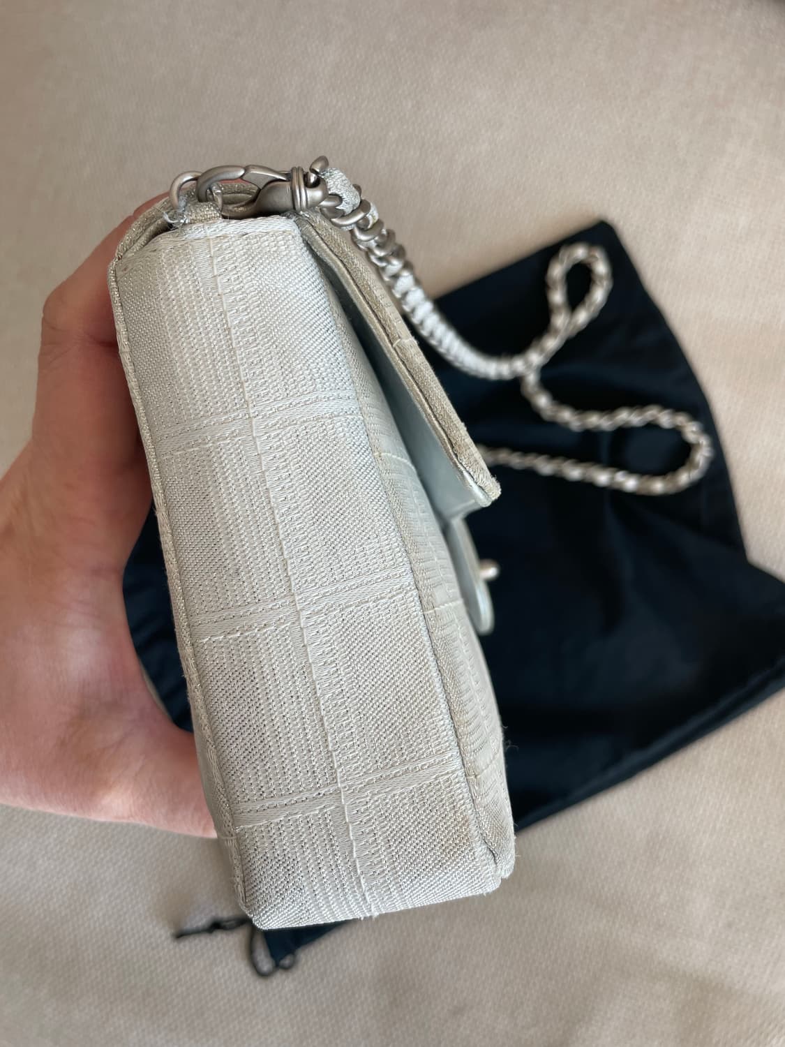 (정품) 샤넬 트래블라인 초콜릿 바 숄더백 상품이미지10