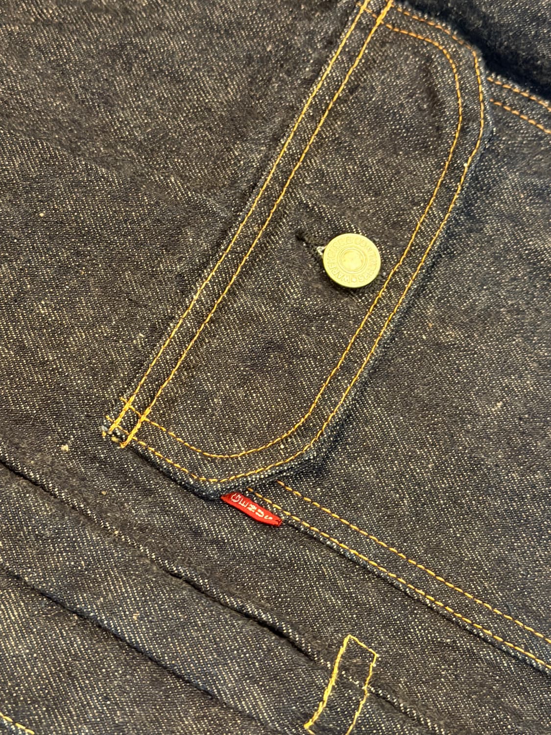 웨어하우스 덕디거 dd-2001 데님자켓 40사이즈 상품이미지4