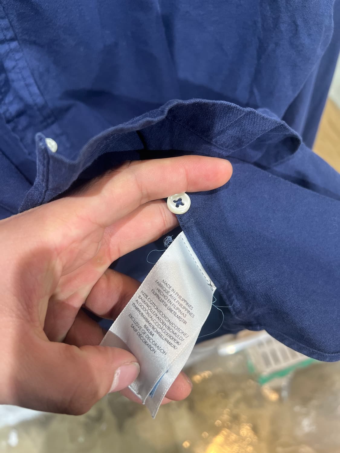 폴로 랄프로렌 신형 네이비 셔츠 상품이미지4