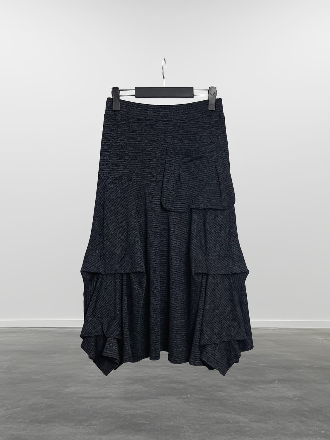 빈티지 스트라이프 롱 스커트 상품이미지1