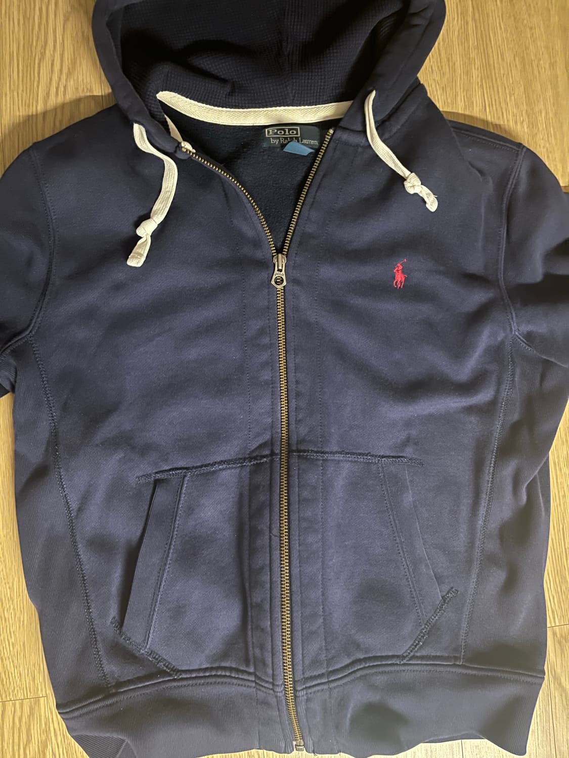 폴로 후드집업 네이비 m 상품이미지1