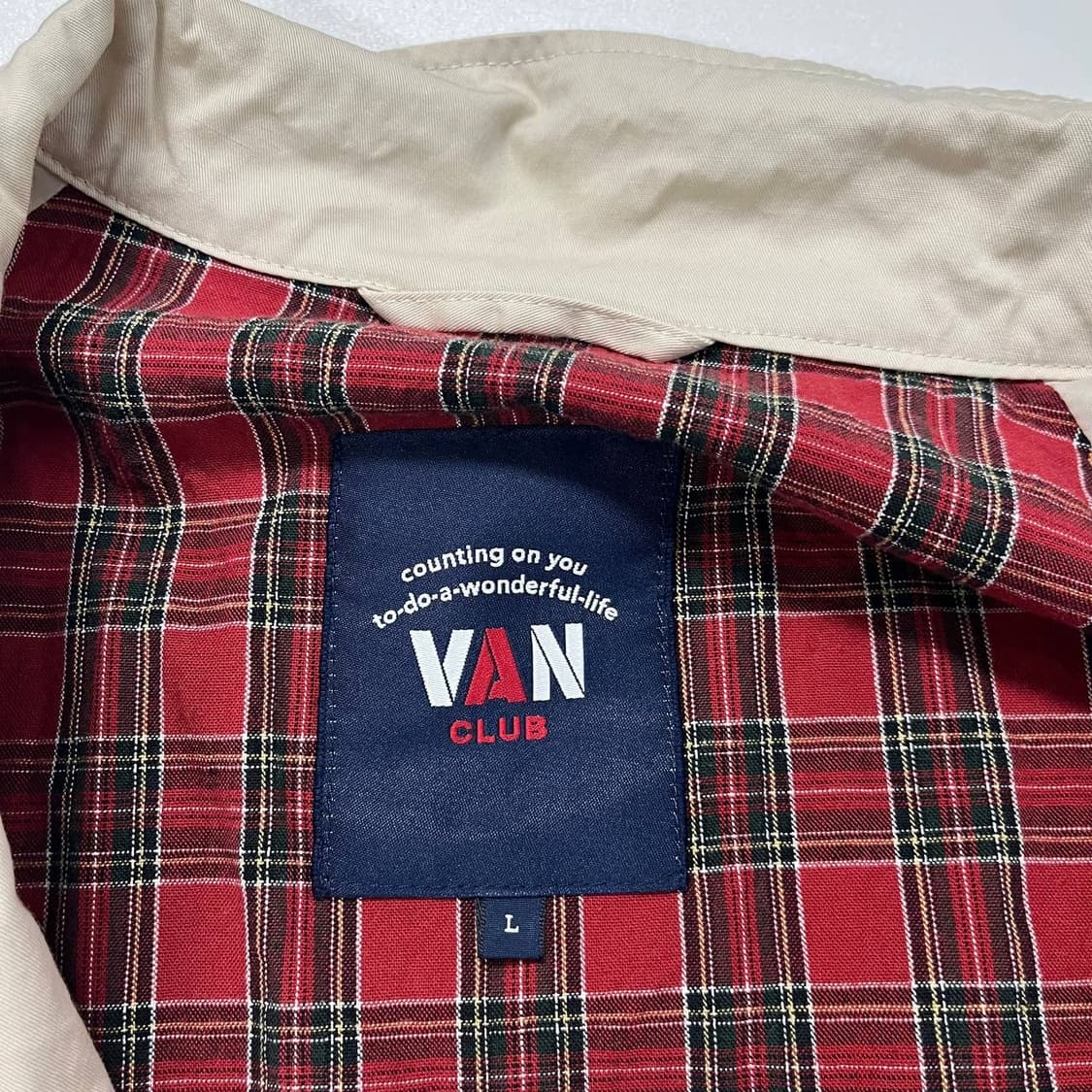 [L] VAN CLUB 반 자켓 해링턴자켓 스윙탑 G9자켓 상품이미지6