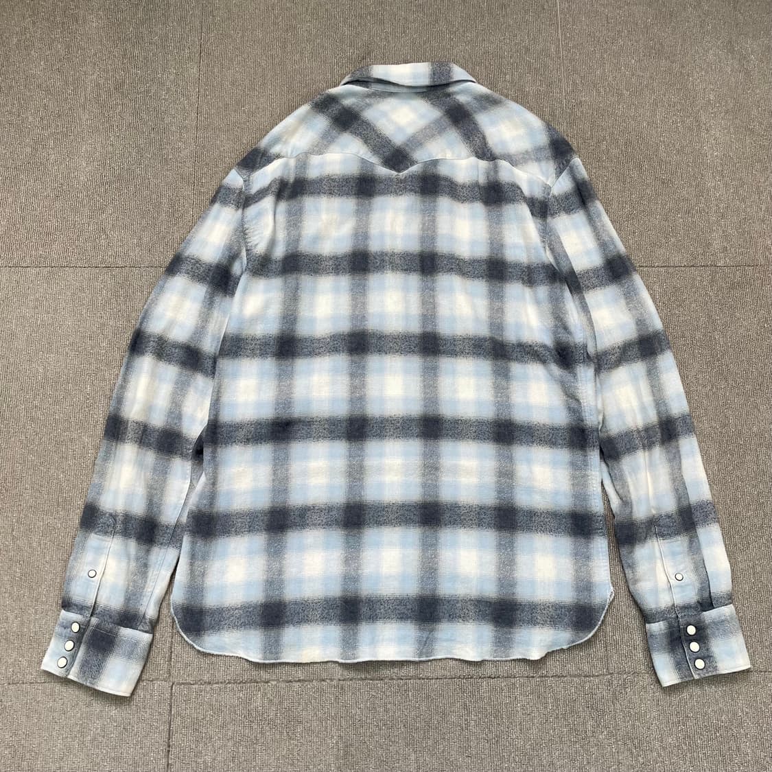 ALLSAINTS 올세인츠 플렌날 옴브레 웨스턴셔츠 m 상품이미지6