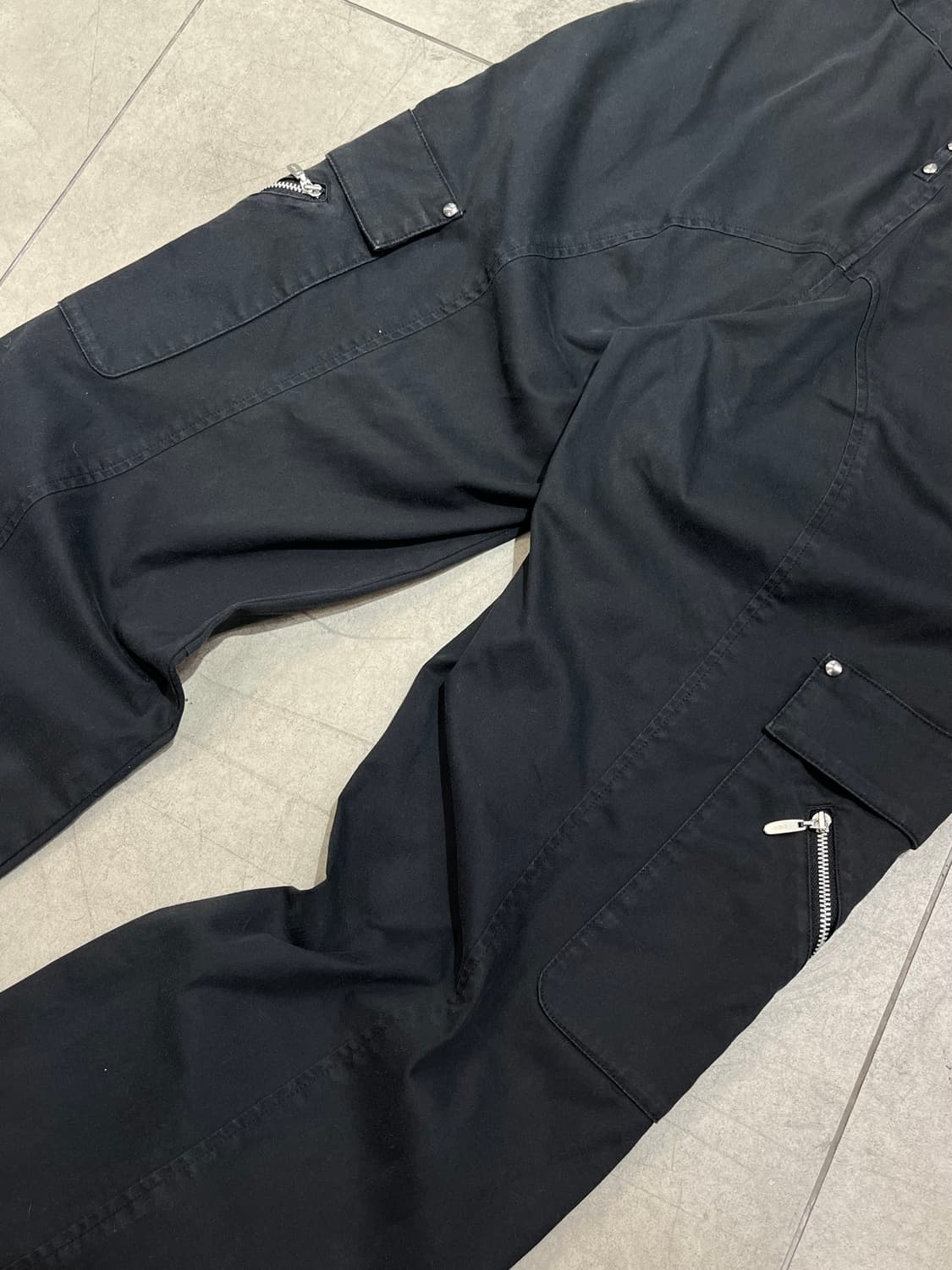 Kenzo 락펑크 락시크 블랙 카고 팬츠  상품이미지9