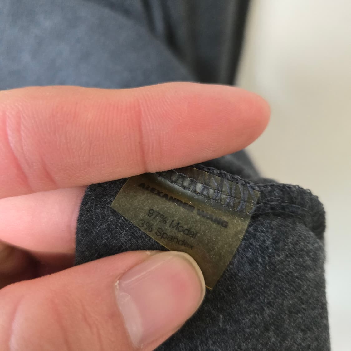 알렉산더왕 그레이 니트  상품이미지5