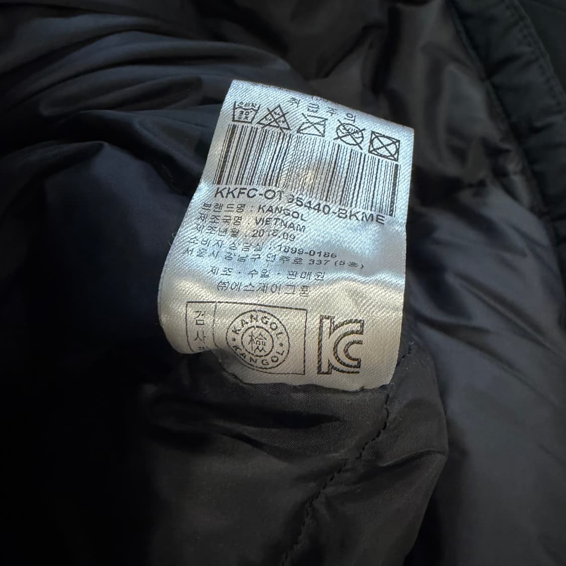 캉골 라쿤퍼 덕다운 롱패딩 상품이미지5