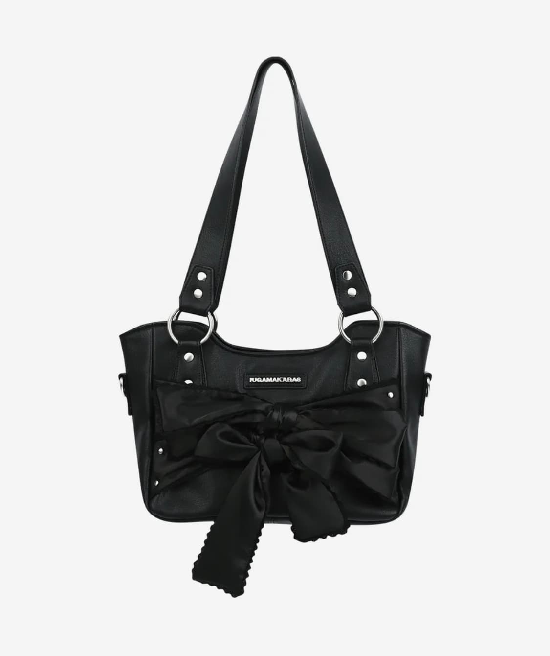 이우가마카라스 Laced Ribbon Leather 숄더백 상품이미지1