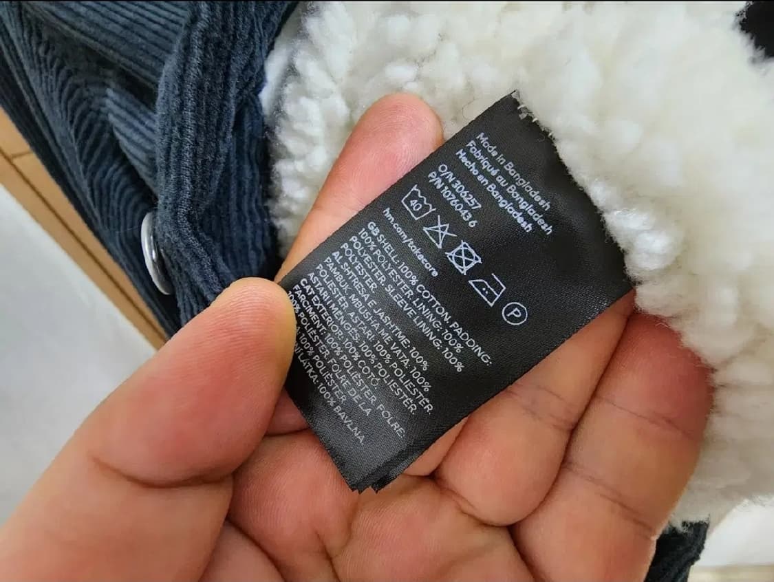 (L)H&M 코듀로이 점퍼 상품이미지5