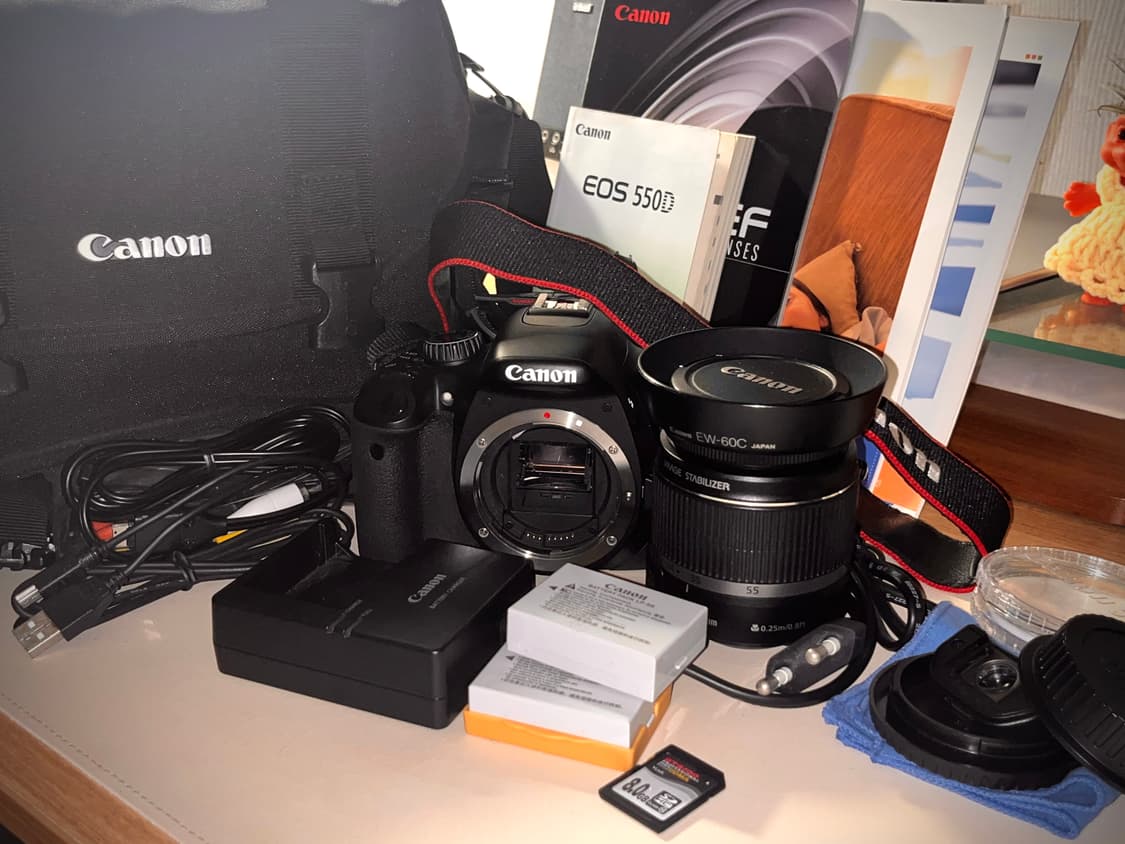 캐논 eos 550d 카메라가방포함 상품이미지1