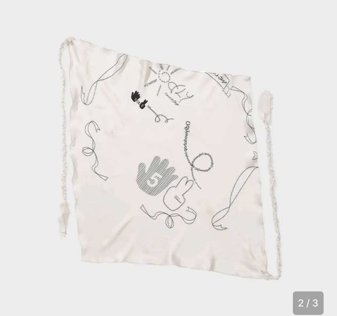 오들리워크샵 스카프 상품이미지2