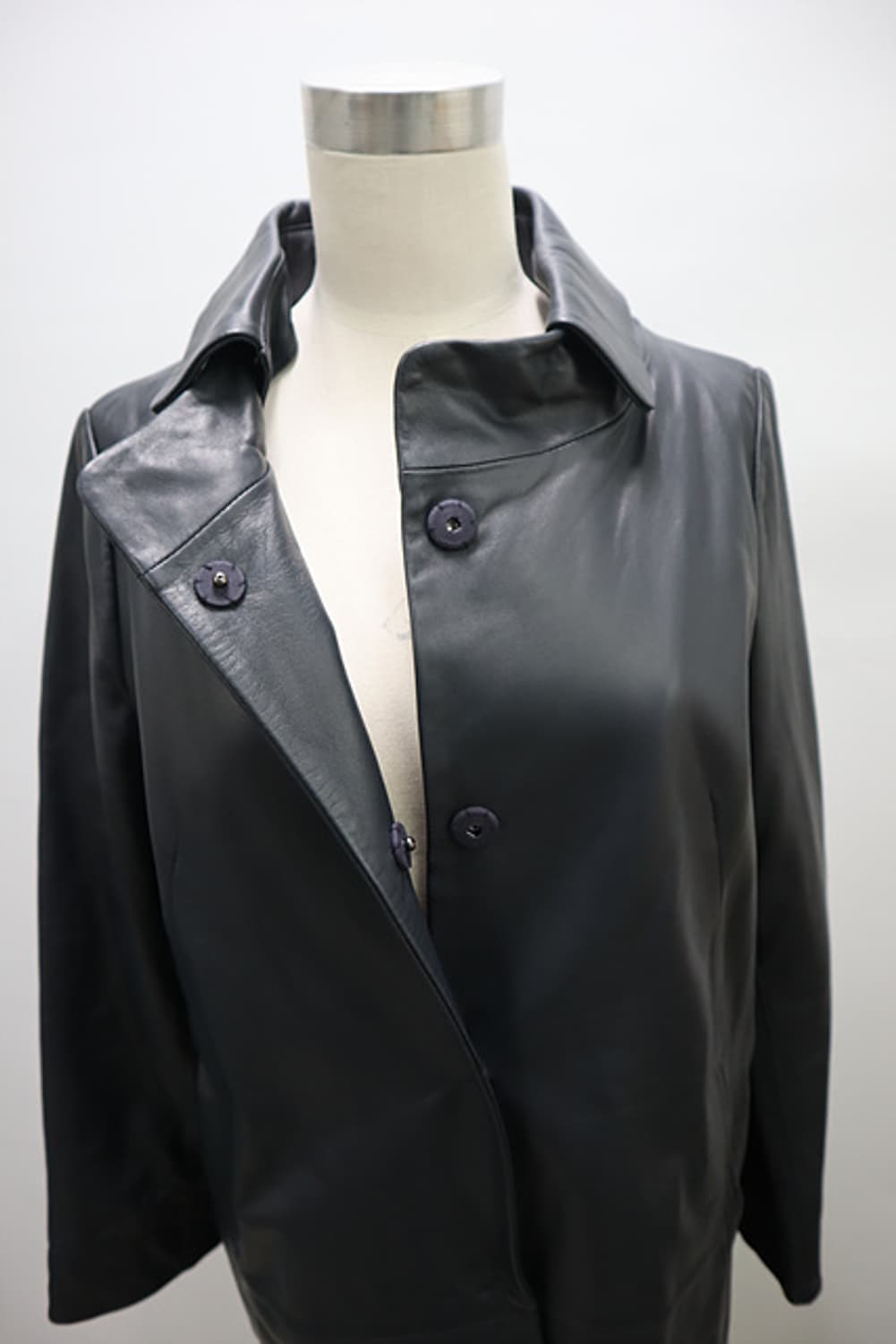 여성 ROBO 로보 양가죽 자켓 똑딱이 상품이미지6