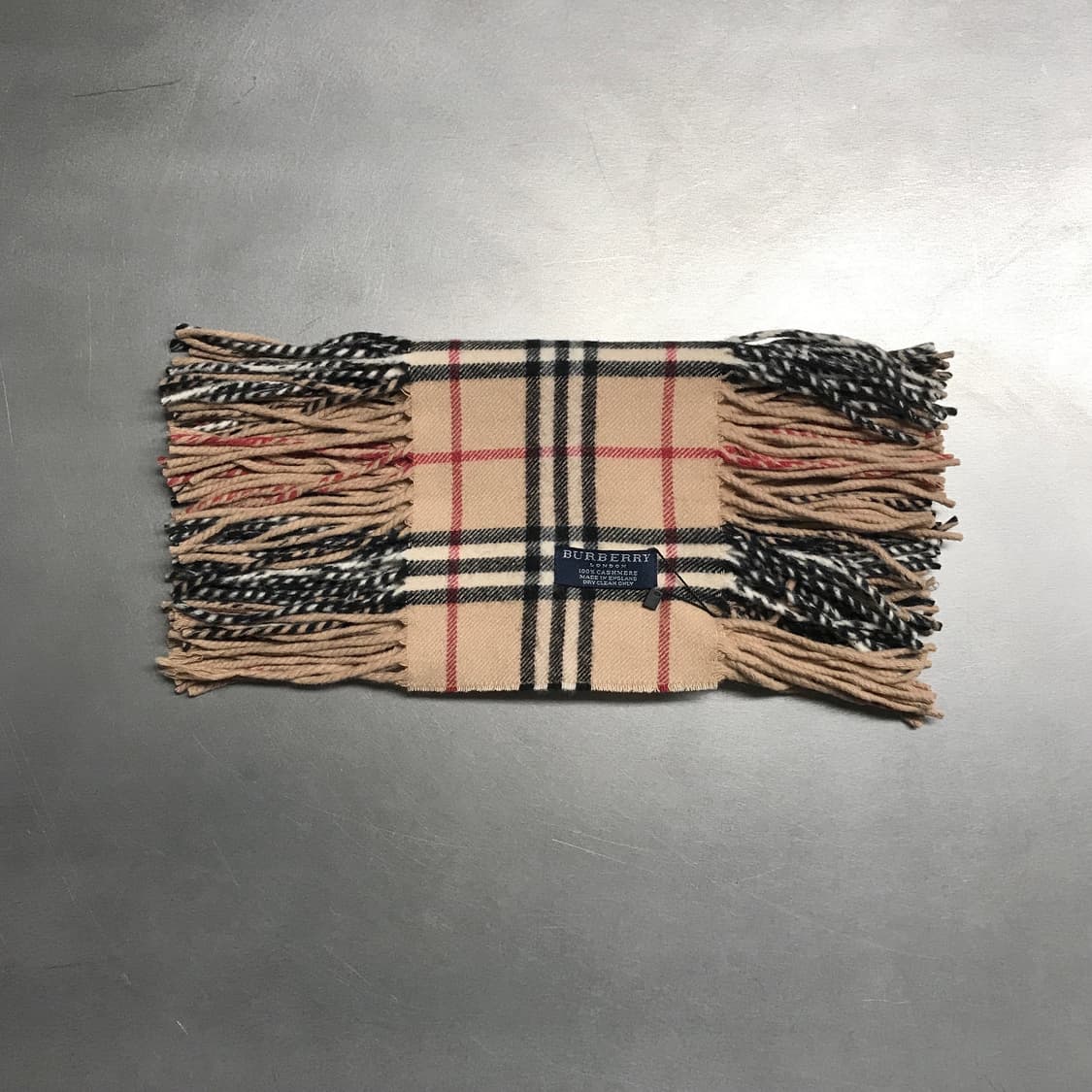 버버리 정품 캐시미어 머플러 베이지 상품이미지2