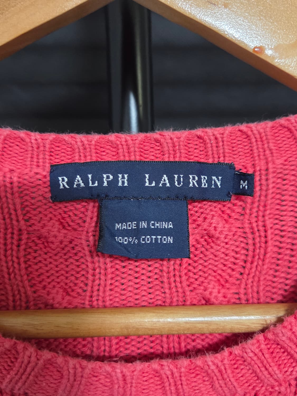 [폴로 랄프로렌] 코튼 케이블 크루넥 니트 스웨터 | 00067 상품이미지3