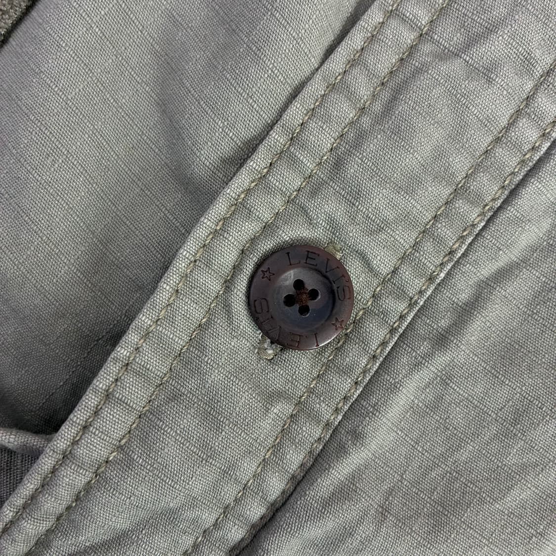 Levi's 리바이스 화이탭 쉐르파 립스탑 워크 투포켓 셔츠 상품이미지5