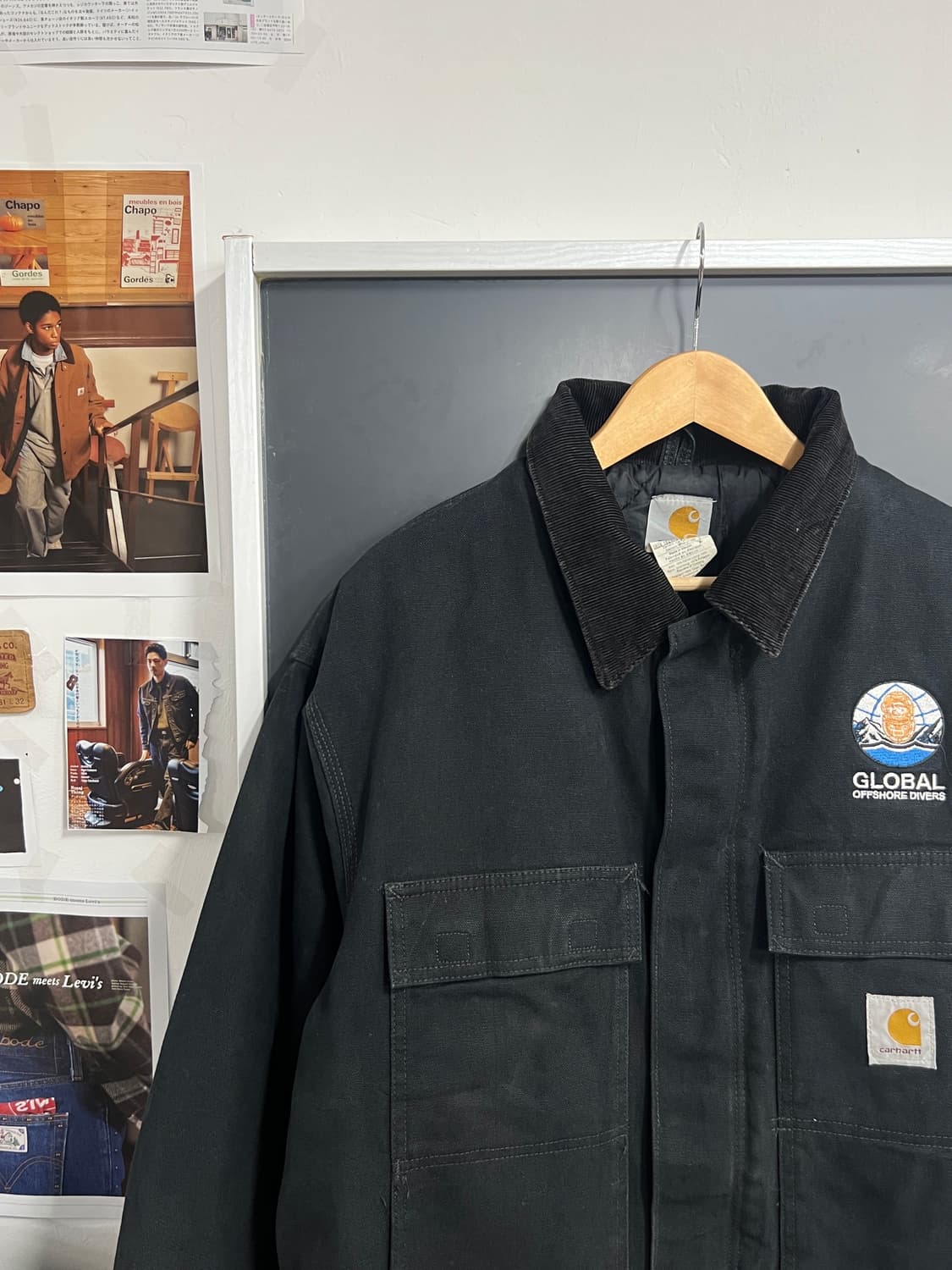 Carhartt 칼하트 C03 레귤러 패치 워크 자켓 상품이미지1