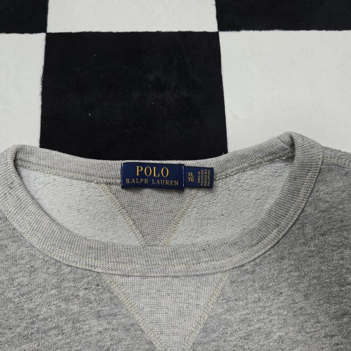XL 폴로랄프로렌 RL 스웻셔츠 맨투맨 그레이 상품이미지3