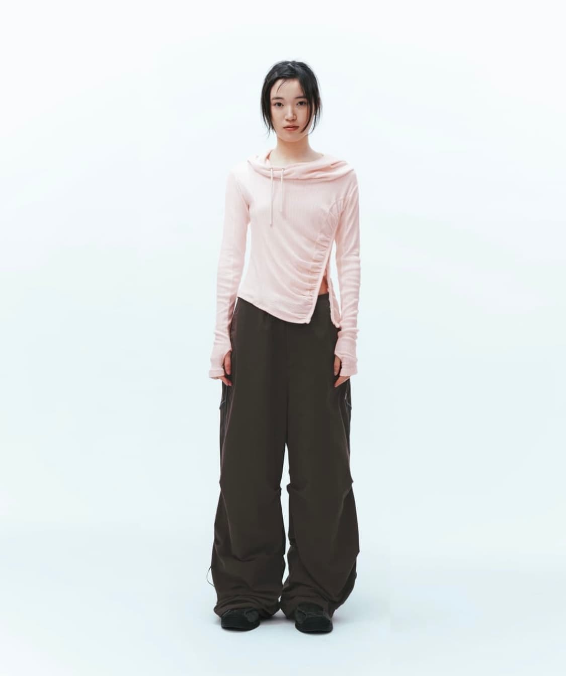 코이세이오 스트랩팬츠 브라운 상품이미지6