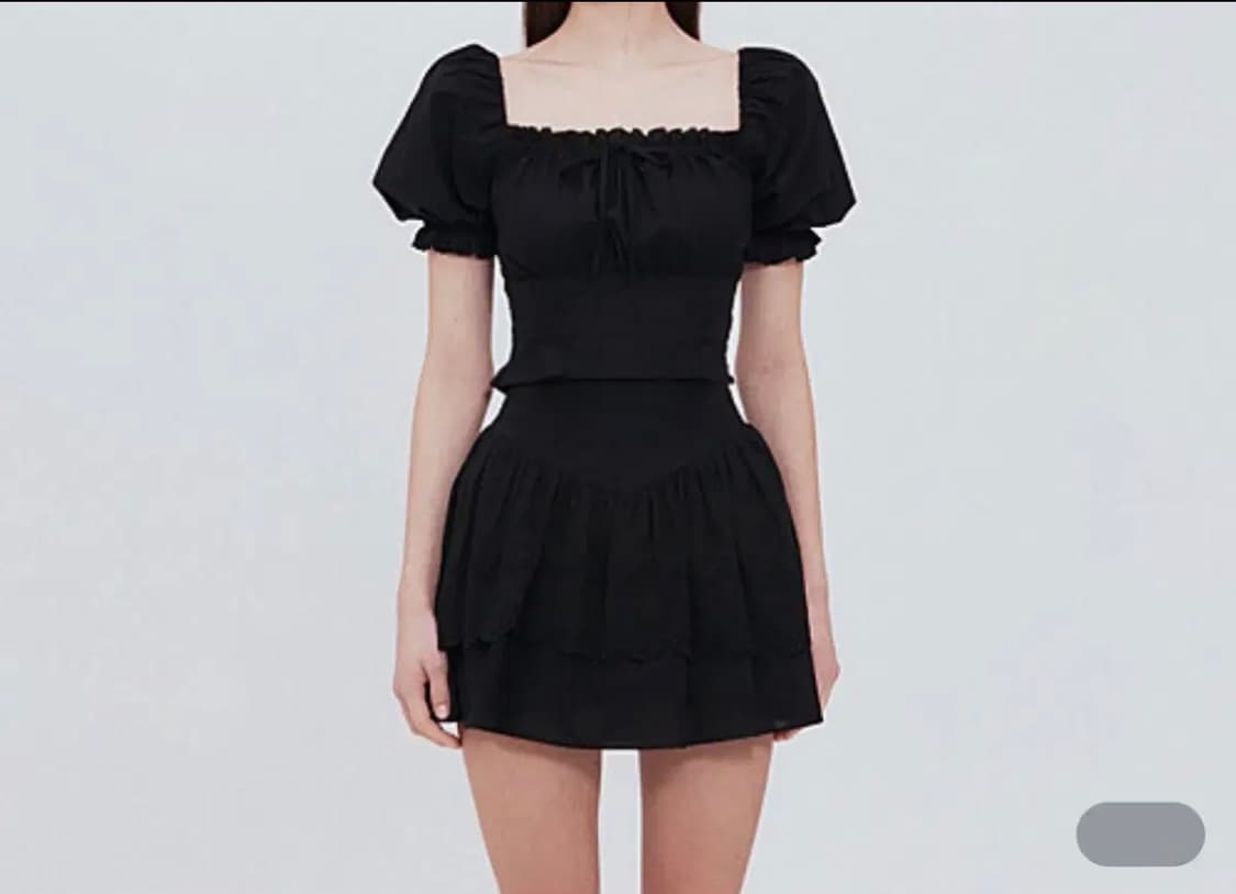 낫유어로즈 Sarah blouse(black) M 상품이미지1