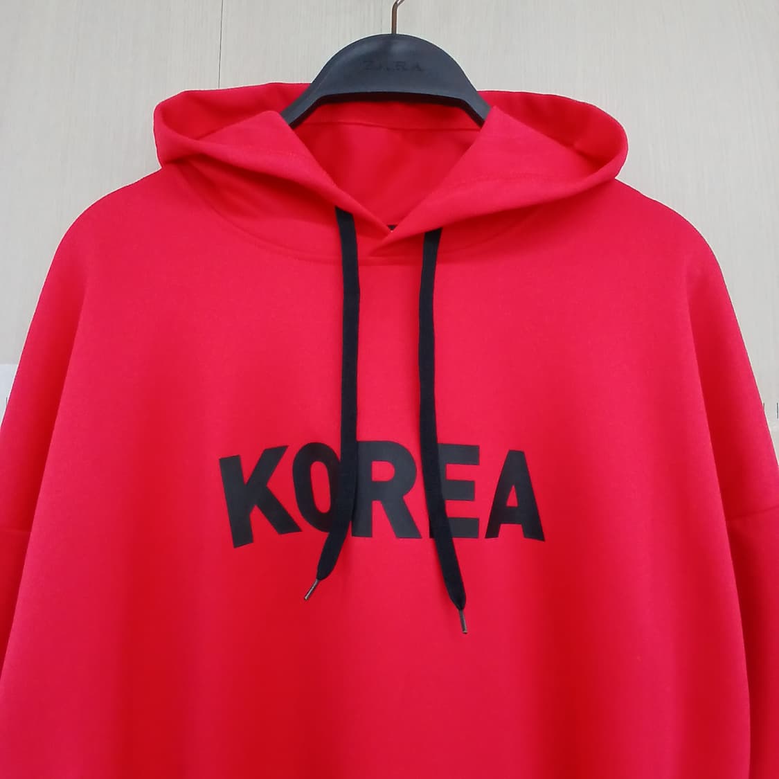 나이키 코리아 드라이핏 레드 후드티 상품이미지2