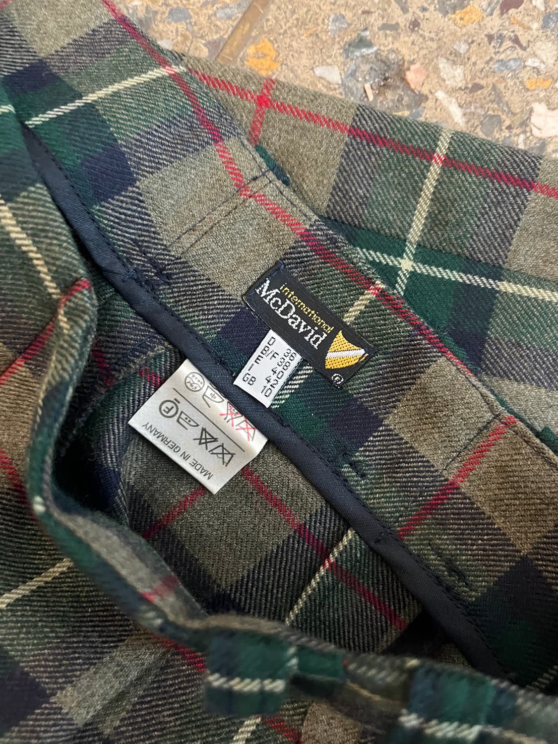 (made in germany) McDavid 체크 버뮤다팬츠  상품이미지5
