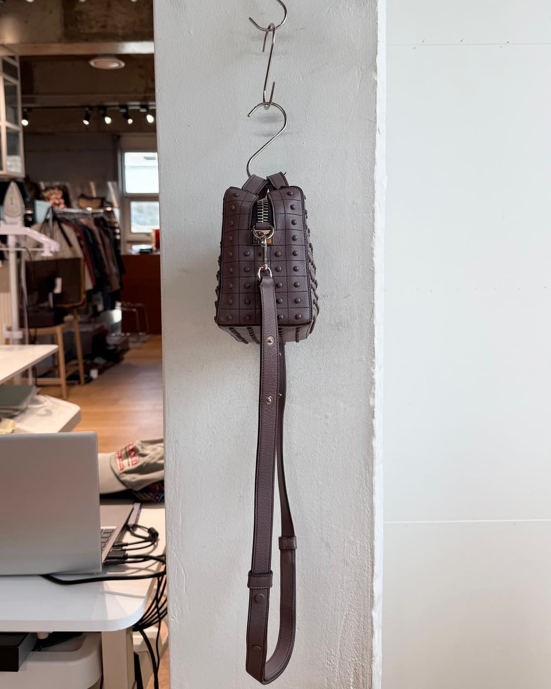 토즈 딥핑크 고미노 투웨이백  상품이미지3