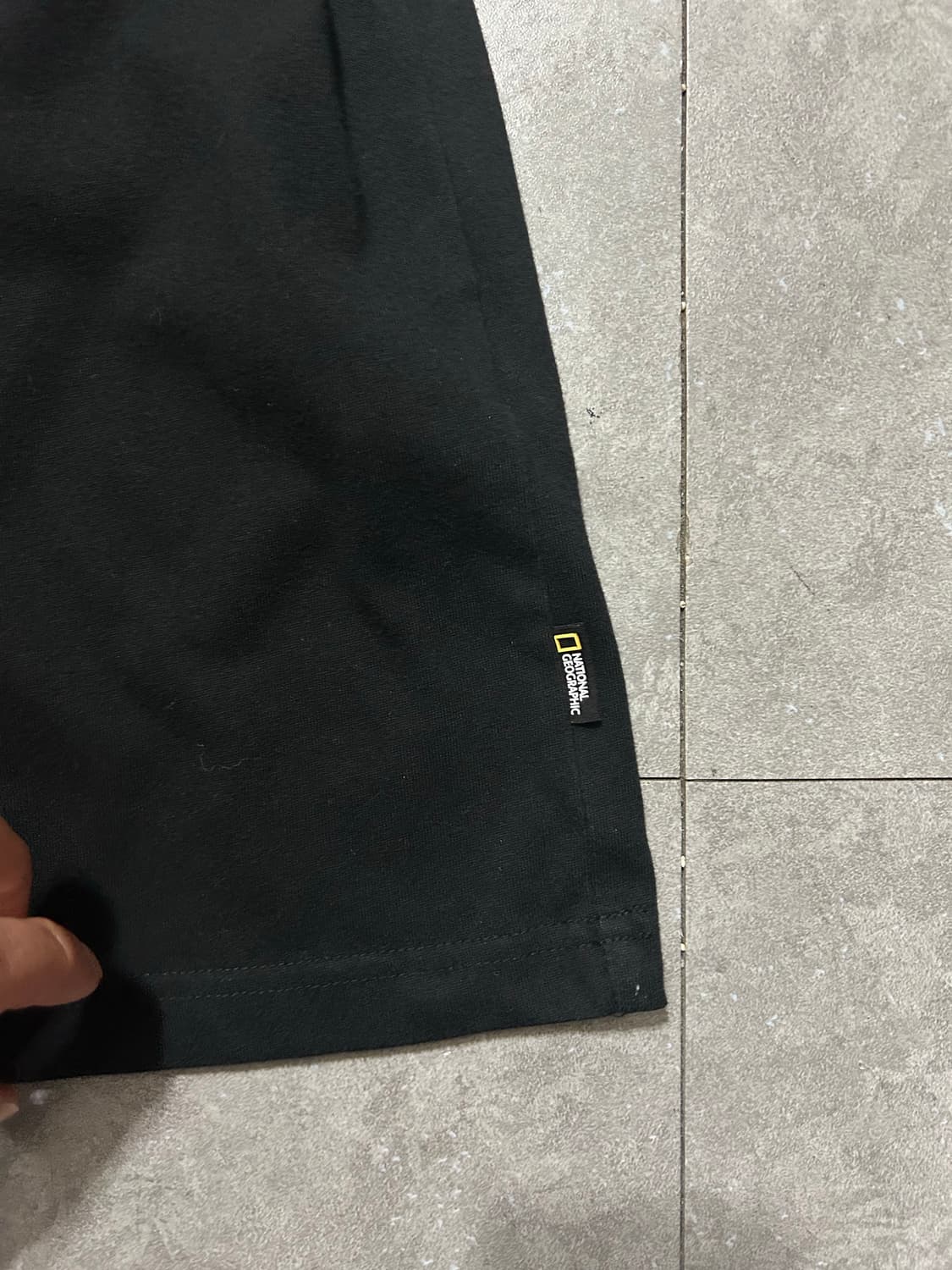 내셔널지오그래픽 블랙컬러빈티지 코튼 숏슬리브 티셔츠 110size   상품이미지4