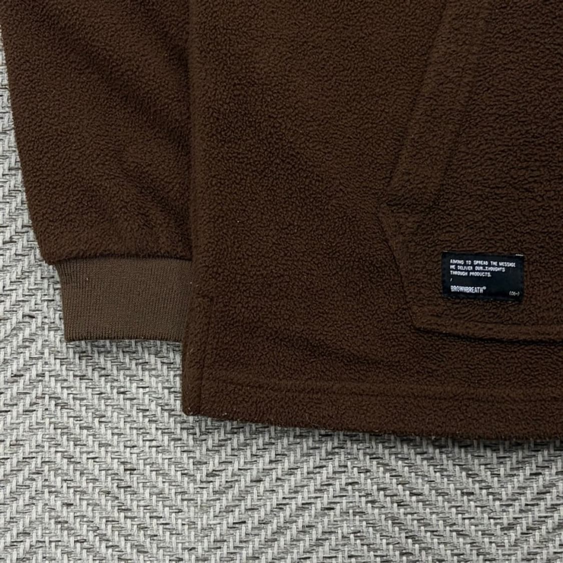 브라운브레스 플리스 셋업 v2162 상품이미지3