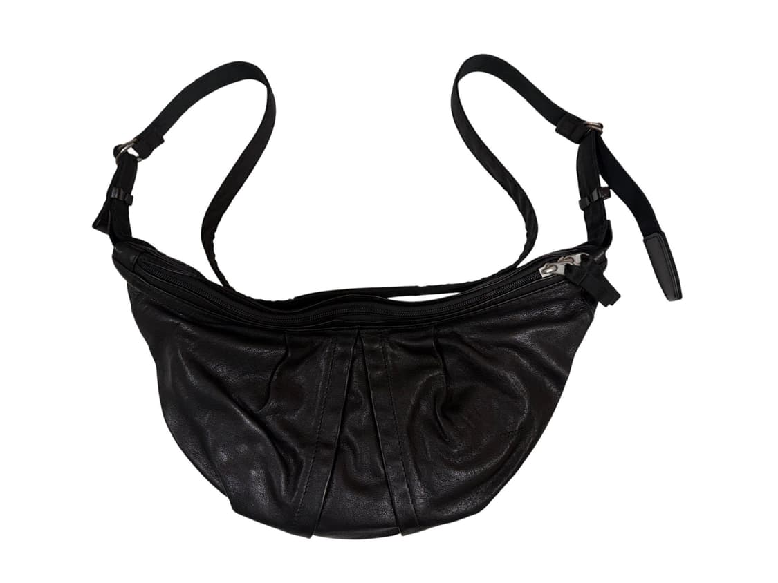 폴리테루 x 월스와일무브먼트 카프백 레더 블랙 상품이미지1