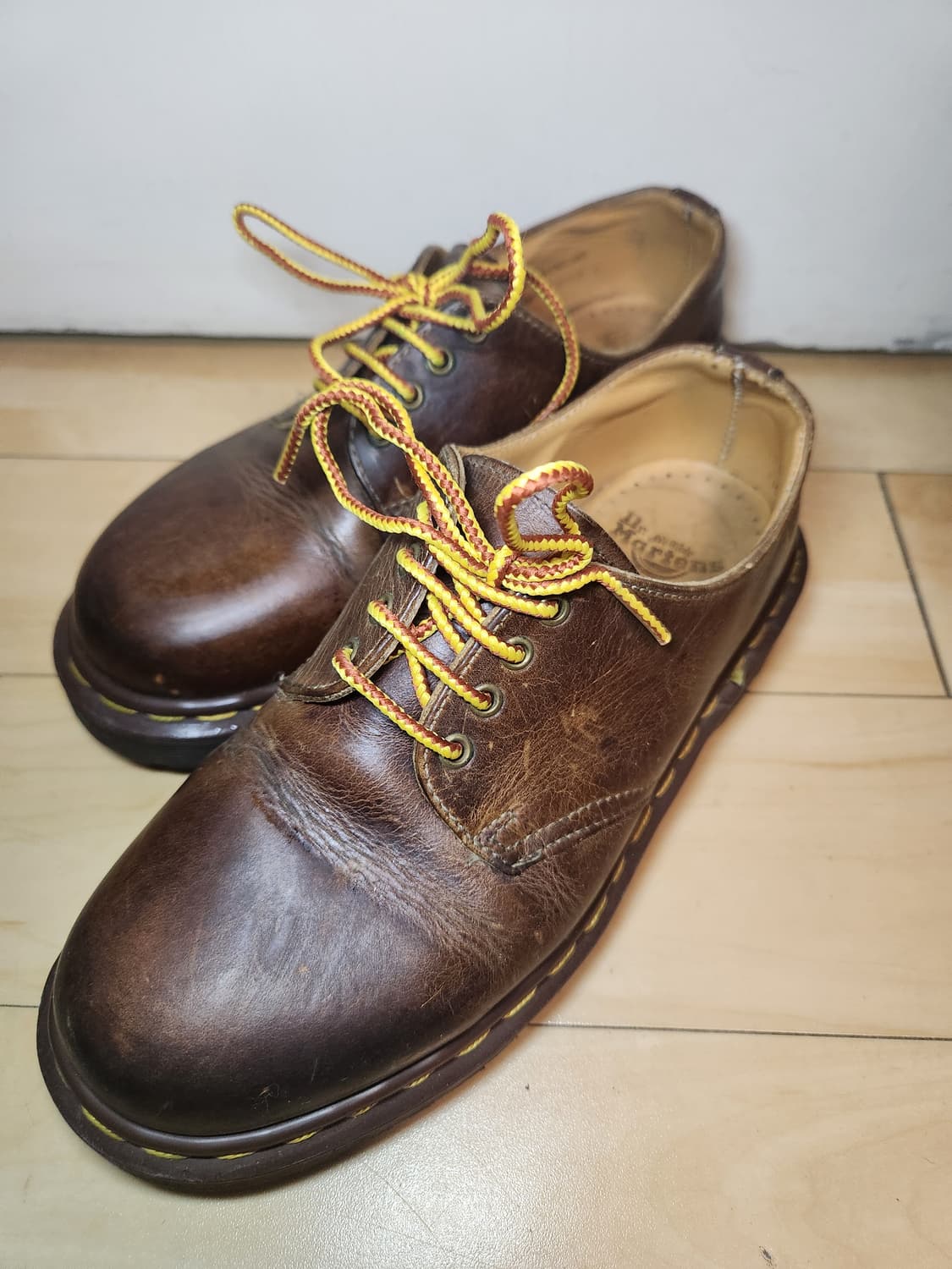 닥터마틴 잉글랜드 4홀 브라운 더비슈즈 (230) 상품이미지1