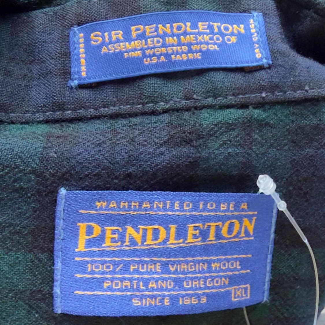 펜들턴 버진 울 체크 셔츠 상품이미지4