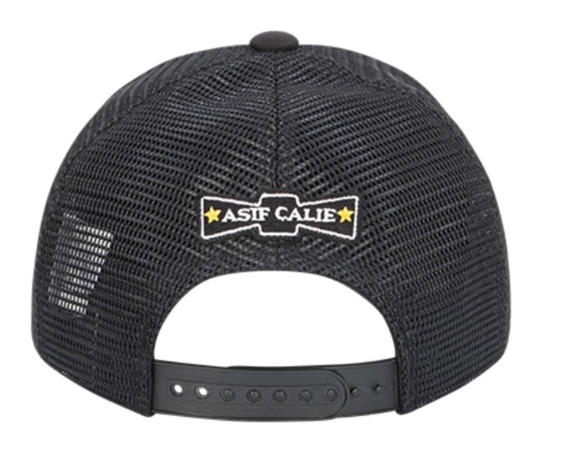 에즈이프캘리 RIBBON MESH CAP BLACK 상품이미지3