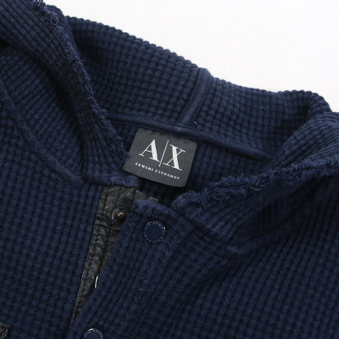 (착용컷) ARMANI EXCHANGE 와플 후드 티셔츠 (100) 상품이미지6