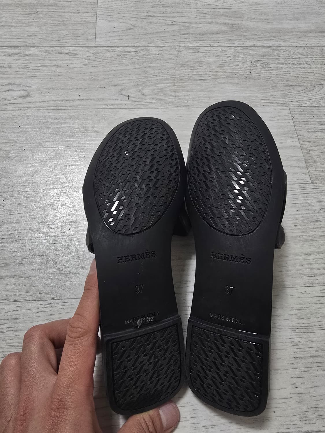 (정품) 에르메스 알로하 슬리퍼 37 (명품 여자 신발 샌들 리바쥬) 상품이미지2