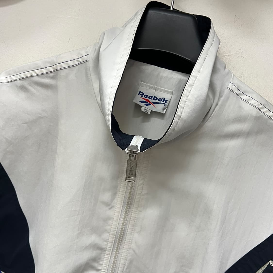 90s Reebok 리복 올드스쿨 바람막이 자켓 100 상품이미지3