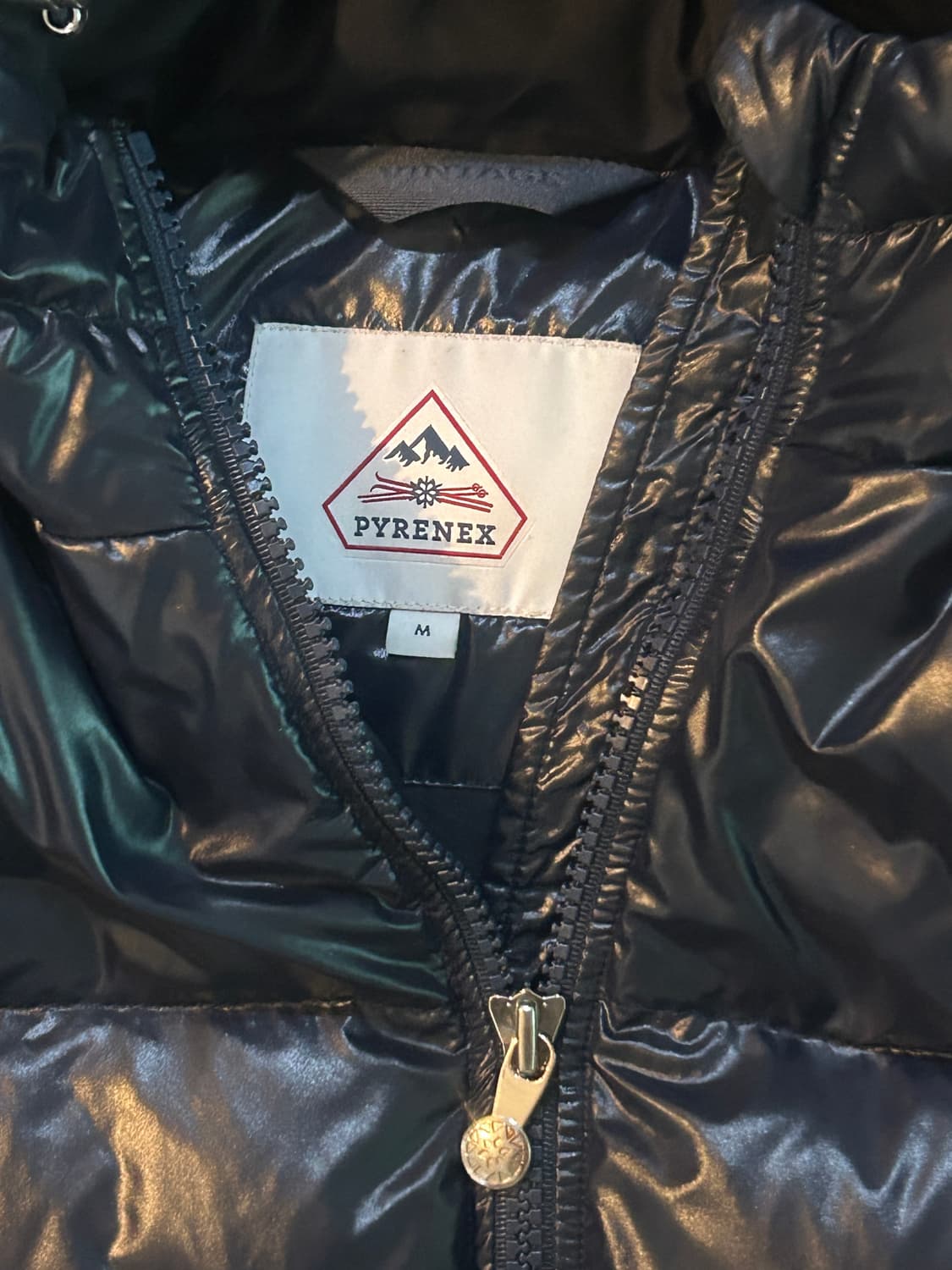 피레넥스 블루 스텐 퍼프 자켓 M 상품이미지3