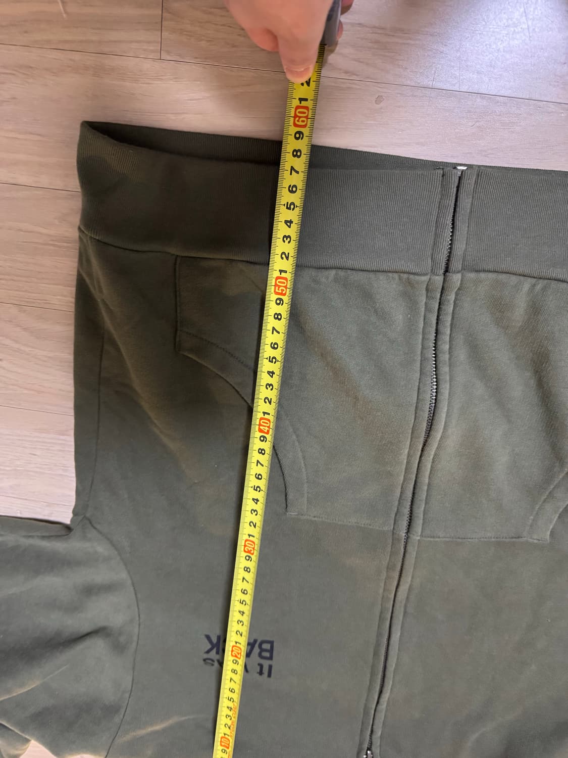 스탠드 얼론 카키 후드 집업  상품이미지5