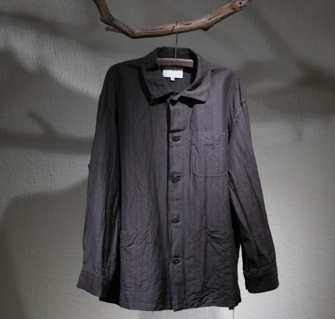 요코 사카모토 WORK SHIRT - KAKISHIBU 상품이미지1