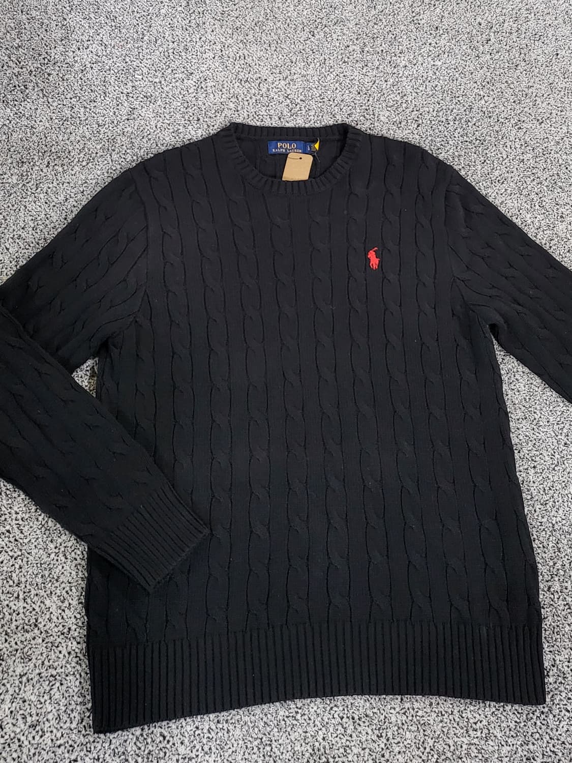 폴로 정품 케이블 니트 상품이미지1