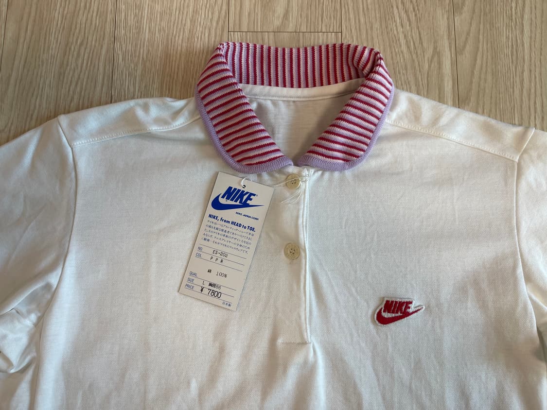 나이키 80s 올드 폴로 피케 우먼스 티셔츠 NIKE OLD 15번 상품이미지2