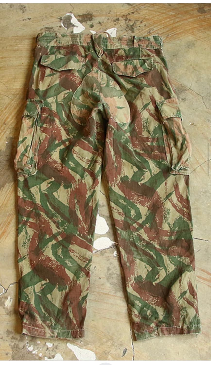 프랑스 리자드 카모 컴뱃 팬츠 상품이미지2