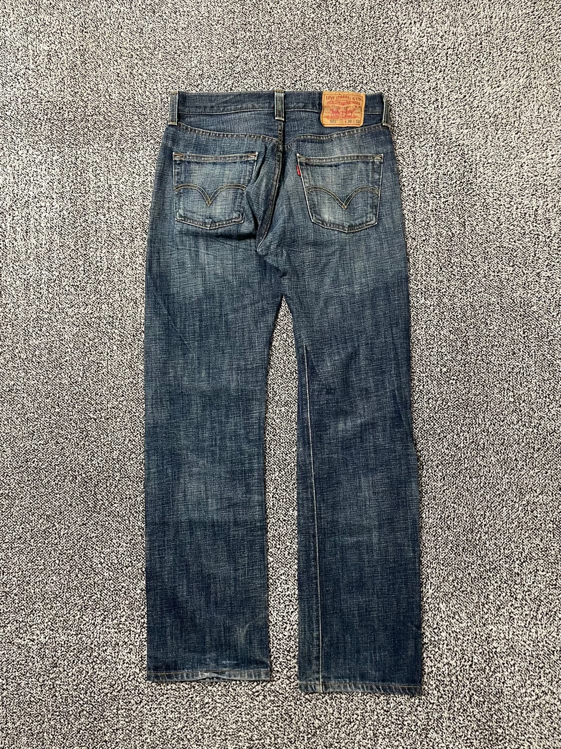 빈티지9. 리바이스 501 오리지널 스트레이트 핏 데님 팬츠 청바지 상품이미지4