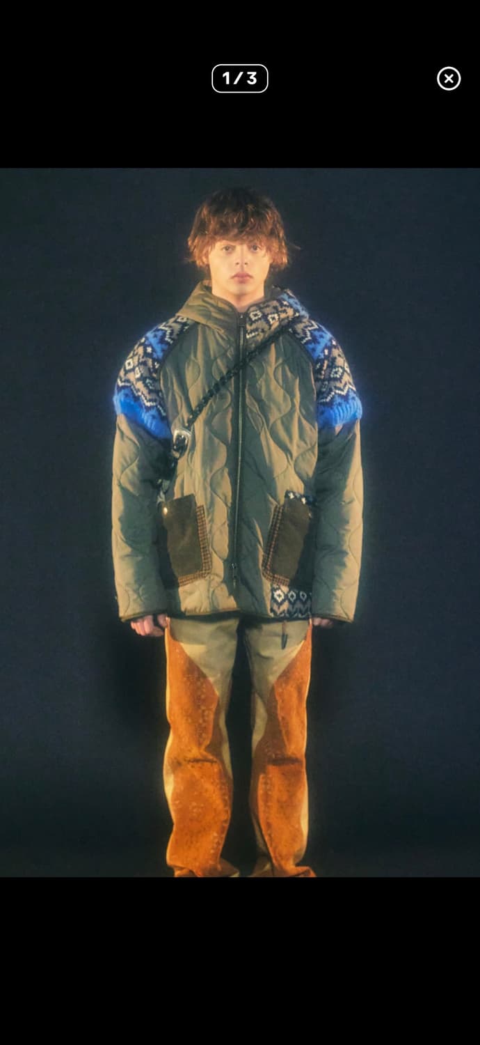 앤더슨벨 퀄티드 니트패치 XL 구합니다 상품이미지1